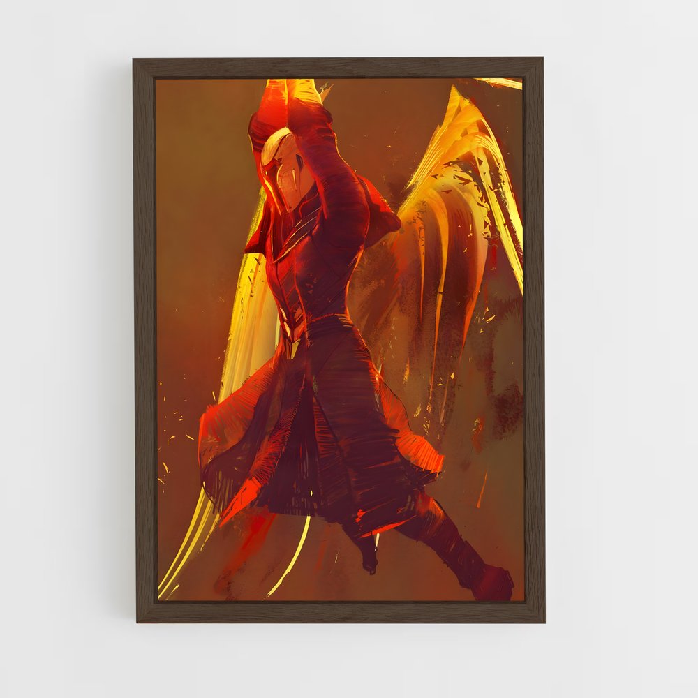 ap-warlock guardian-5 cadre Bois foncé
