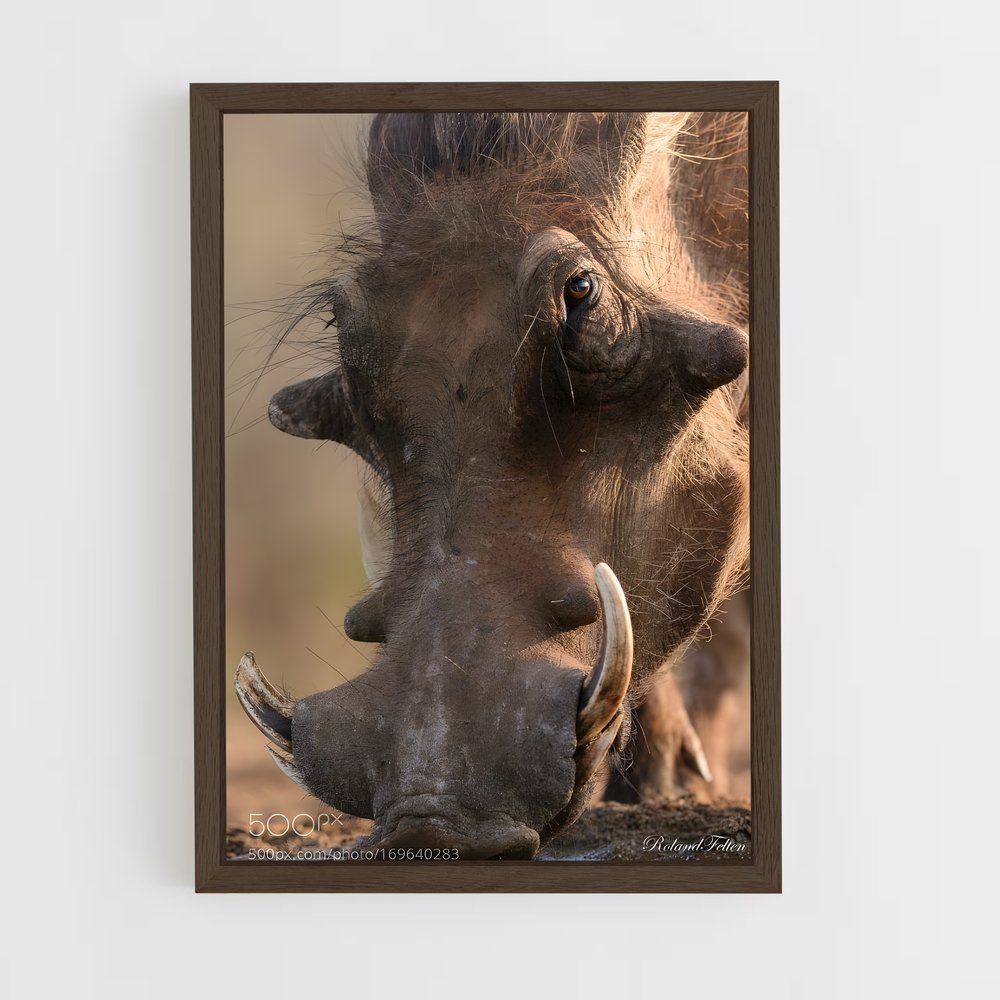 ap-warthog-6 cadre Bois foncé