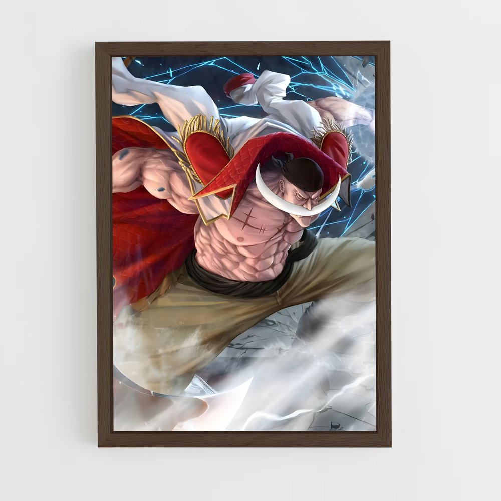 ap-whitebeard-2 cadre Bois foncé