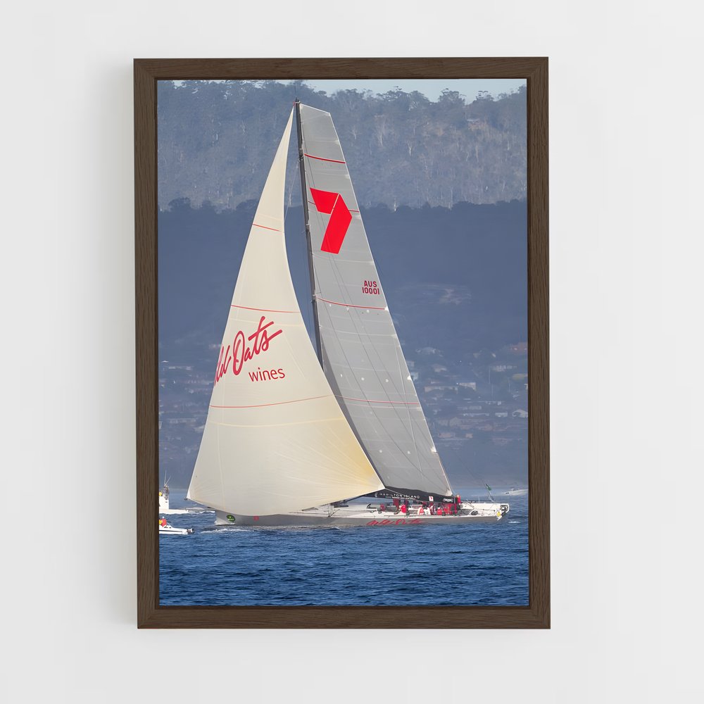 ap-wild oats xi-7 cadre Bois foncé