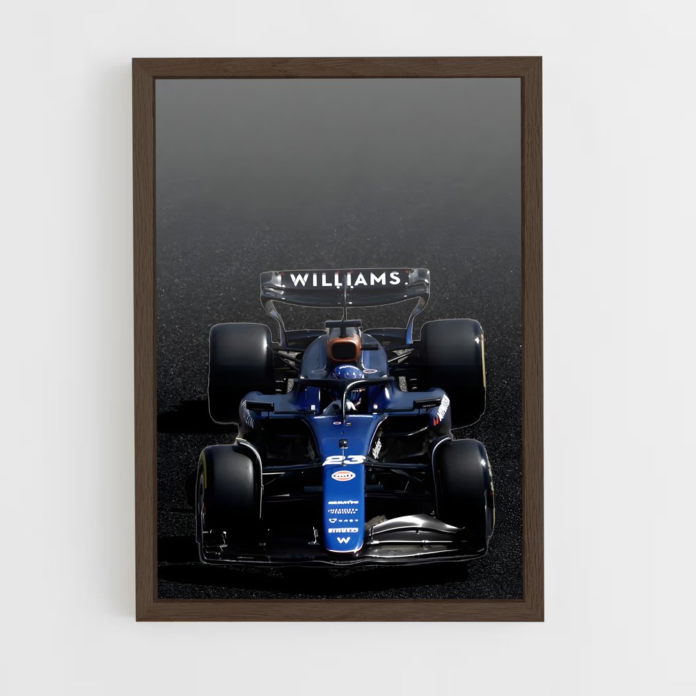 ap-williams f1 team-4 cadre Bois foncé