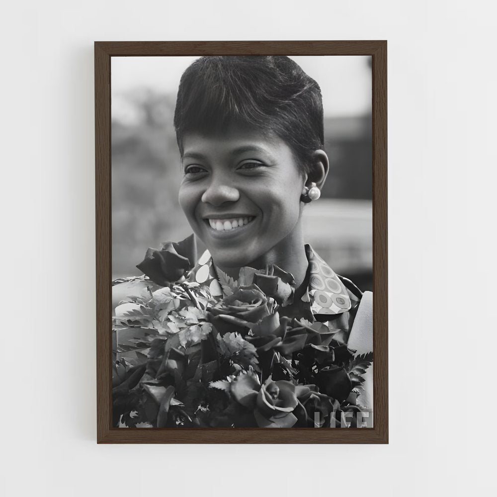 ap-wilma rudolph-1 cadre Bois foncé