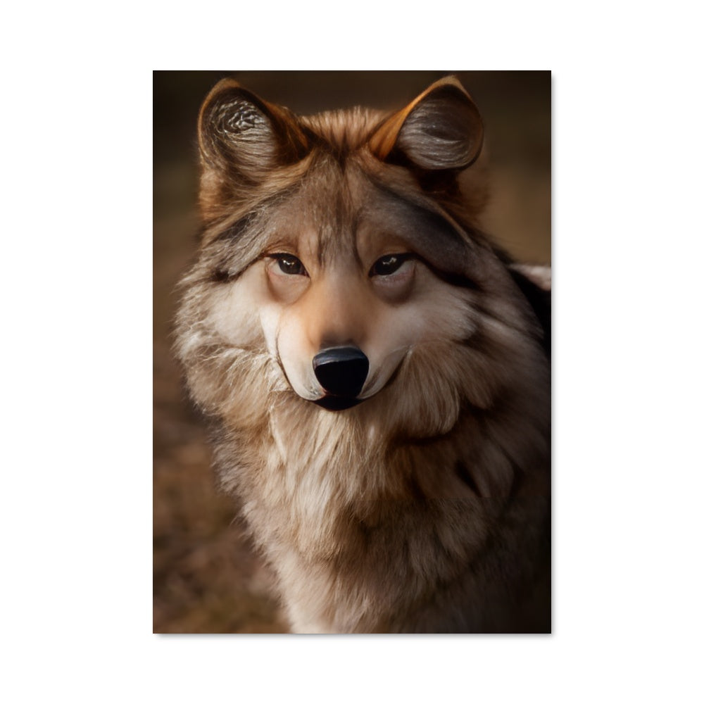 Poster Loup Mystique