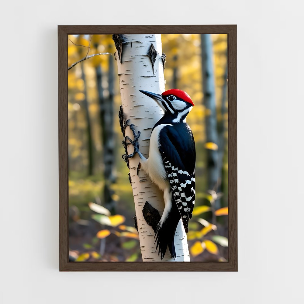 ap-woodpecker-6 cadre Bois foncé