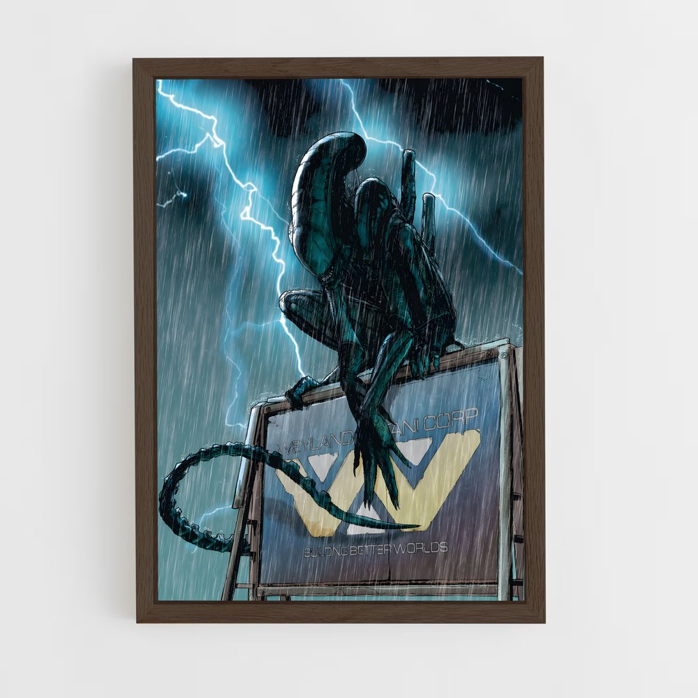 ap-xenomorph-1 cadre Bois foncé