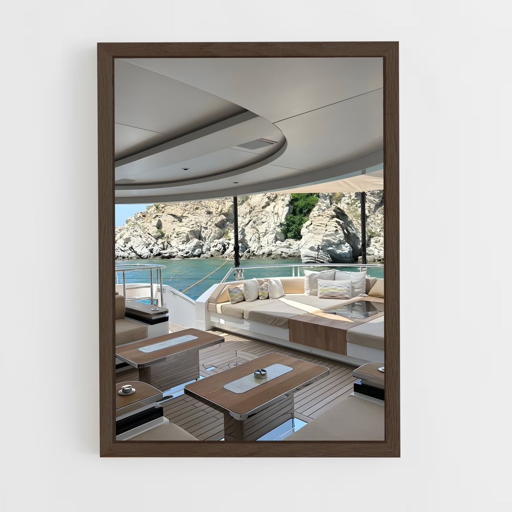 ap-yachts-6 cadre Bois foncé