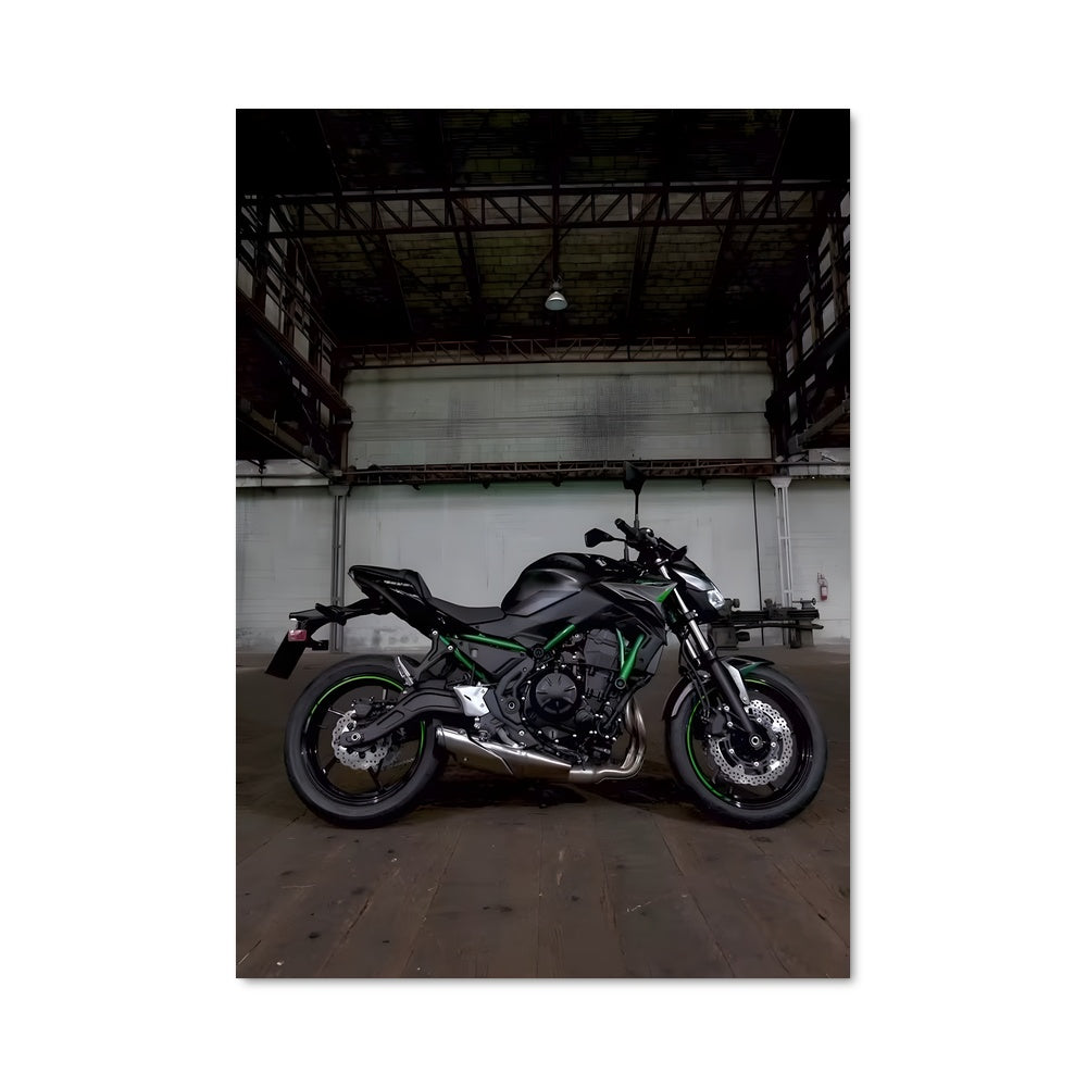 Poster Moto en Retraite