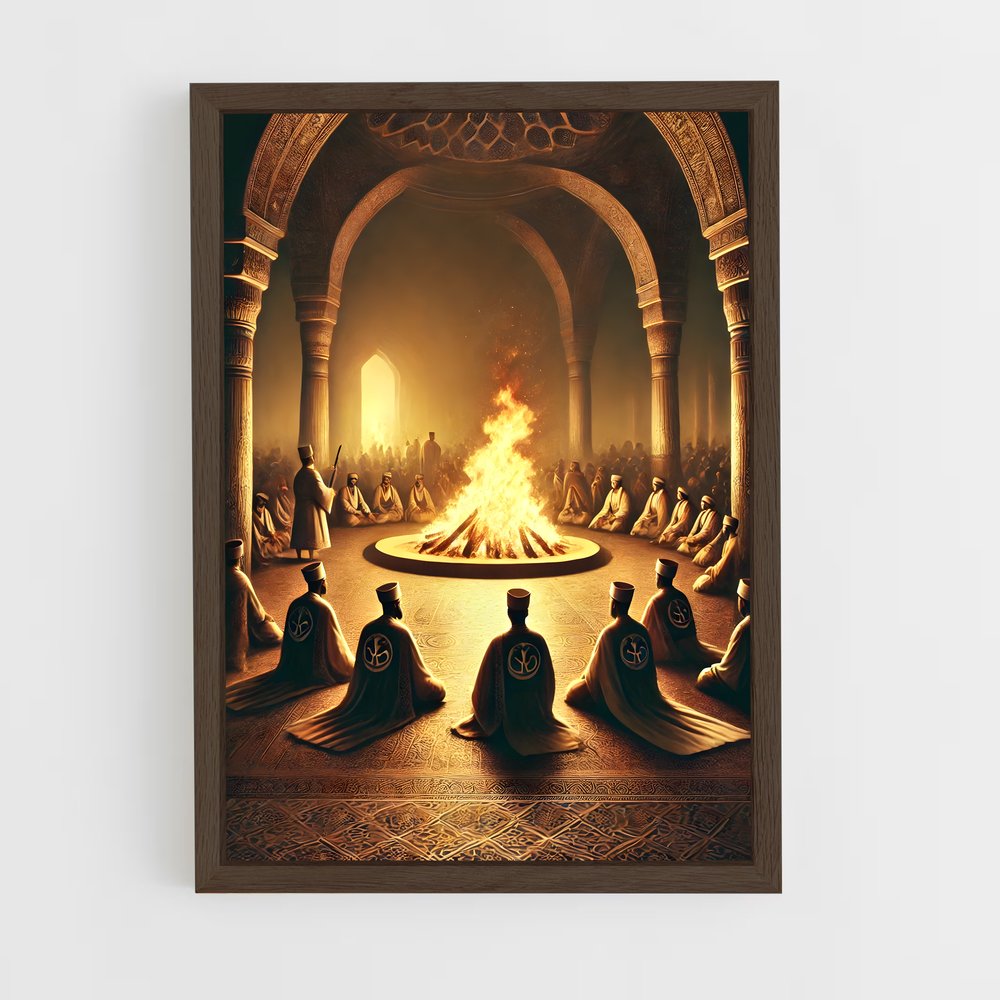 ap-zoroastrianism-4 cadre Bois foncé