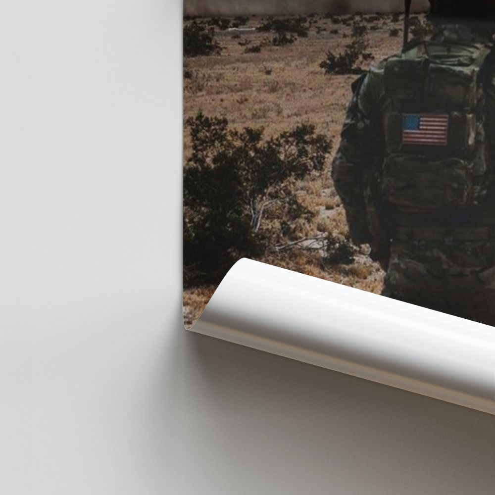 Poster Militaire Américain