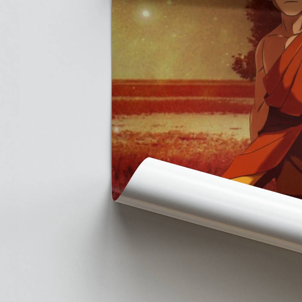 Poster Avatar de laatste Airbender-esthetiek