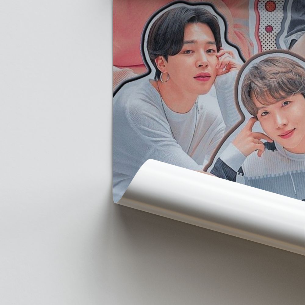BTS-zeepbelposter