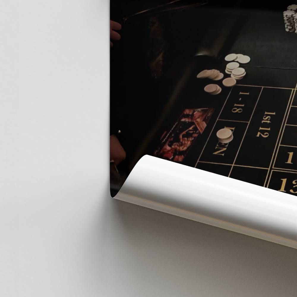 Poster Tapis Roulette
