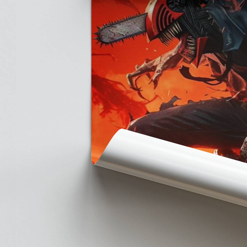 Dode kettingzaag Man poster