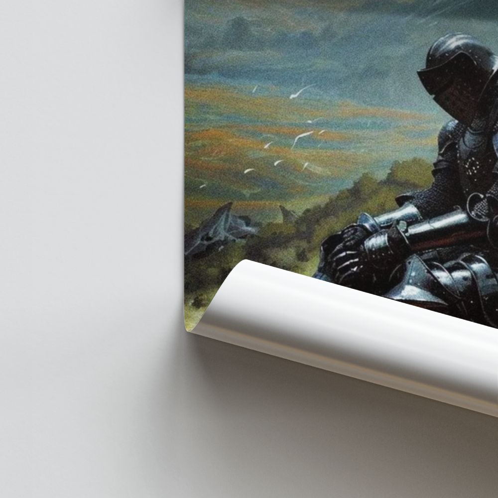 Poster Nature Chevalier