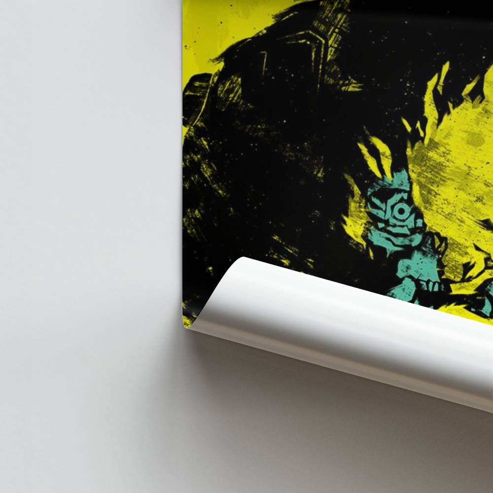 Poster Cyberpunk-samoerai