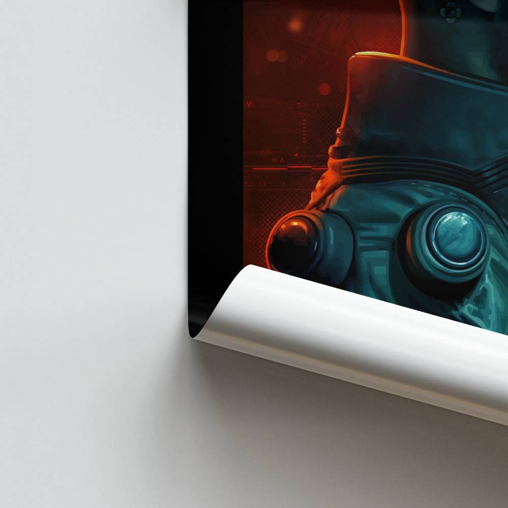 Poster Cyberpunk-modificatie