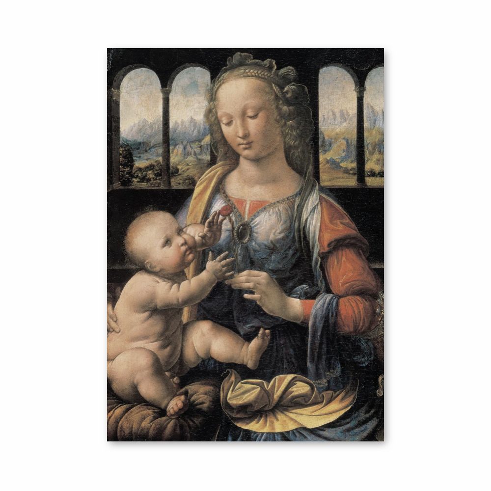 Poster La madone à l'oeillet