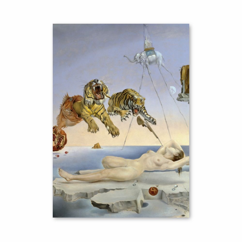 Poster Rêve causé par le vol d'une abeille