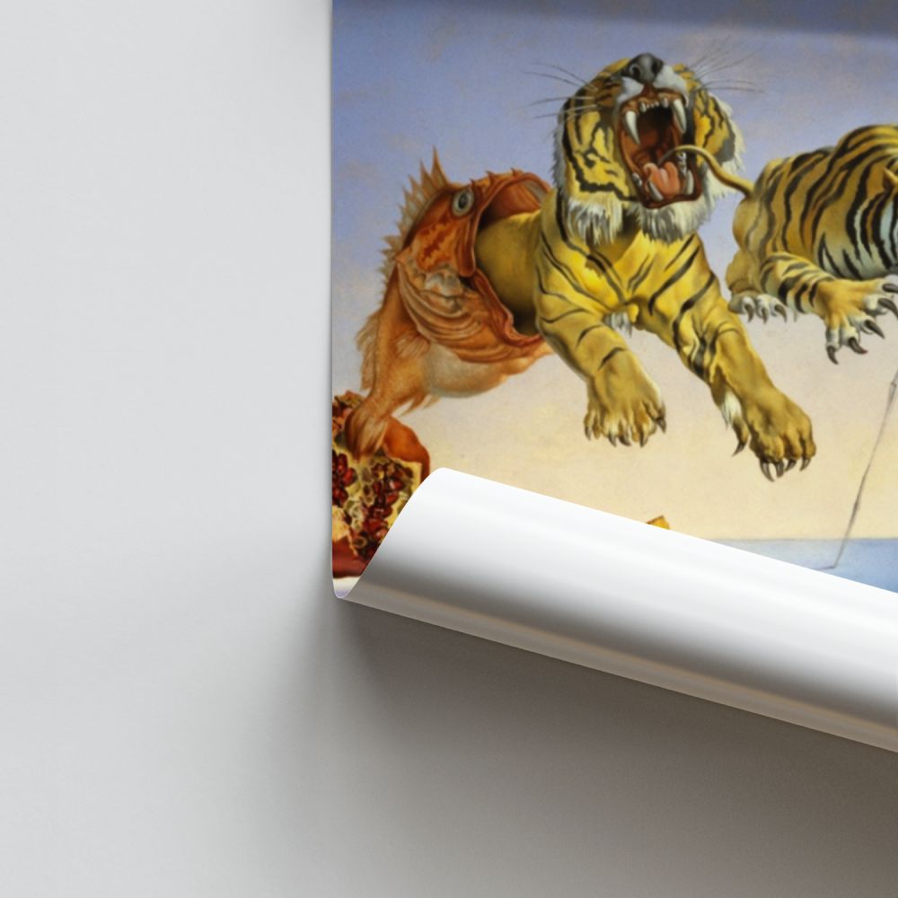 Poster Rêve causé par le vol d'une abeille