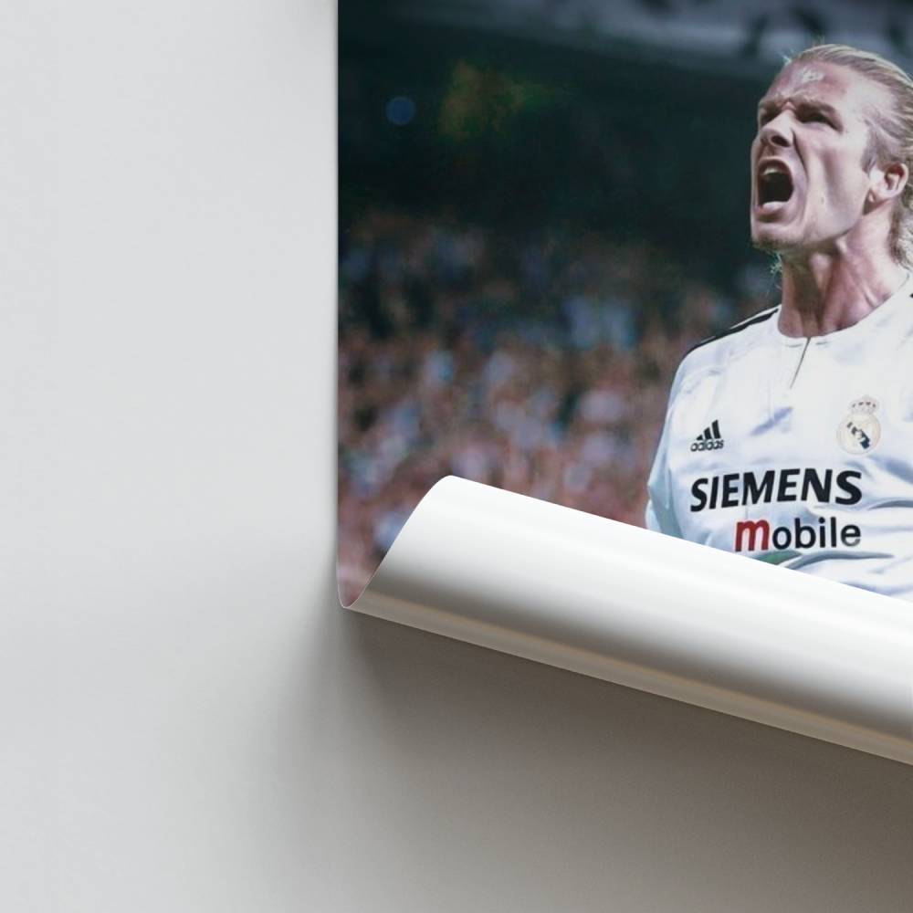 David Beckham-vieringsposter