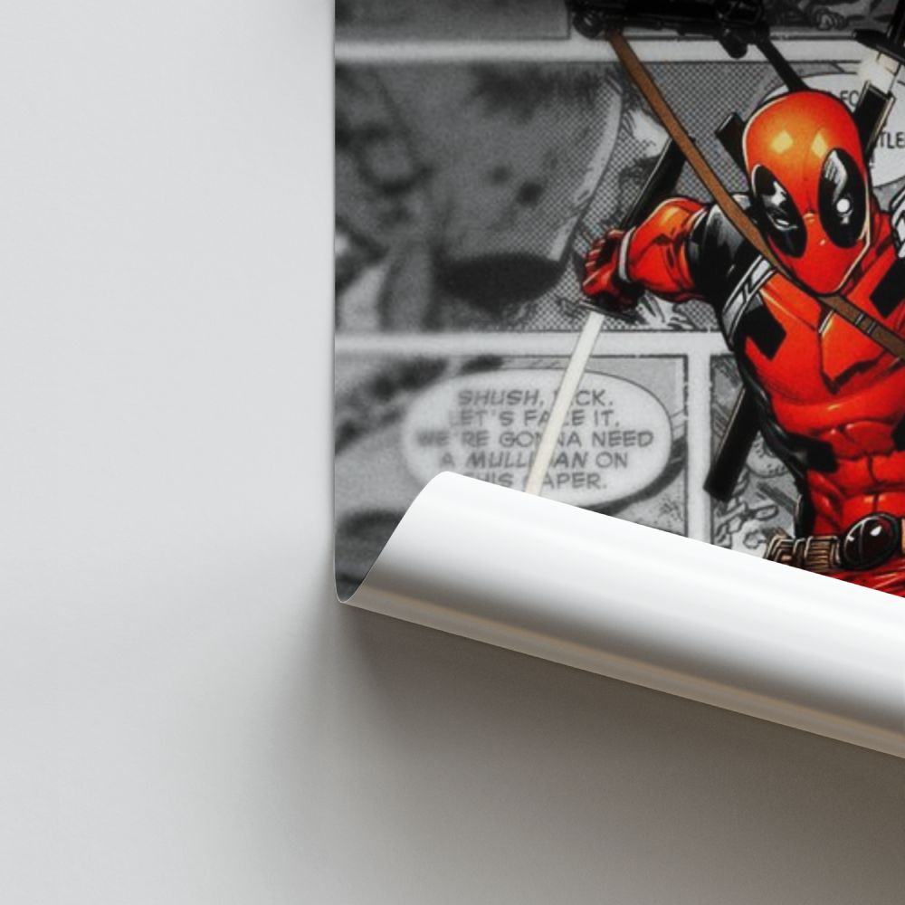 Deadpool komische poster