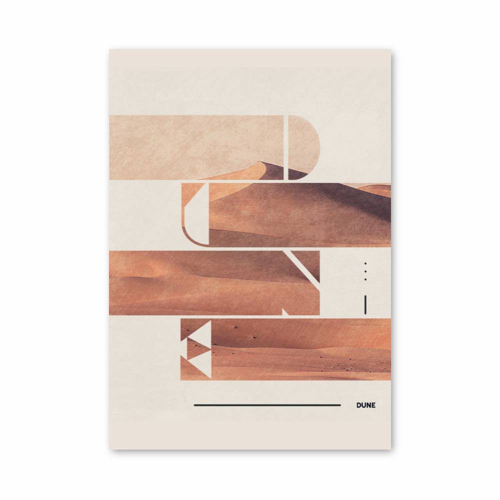 Poster Dune de sable