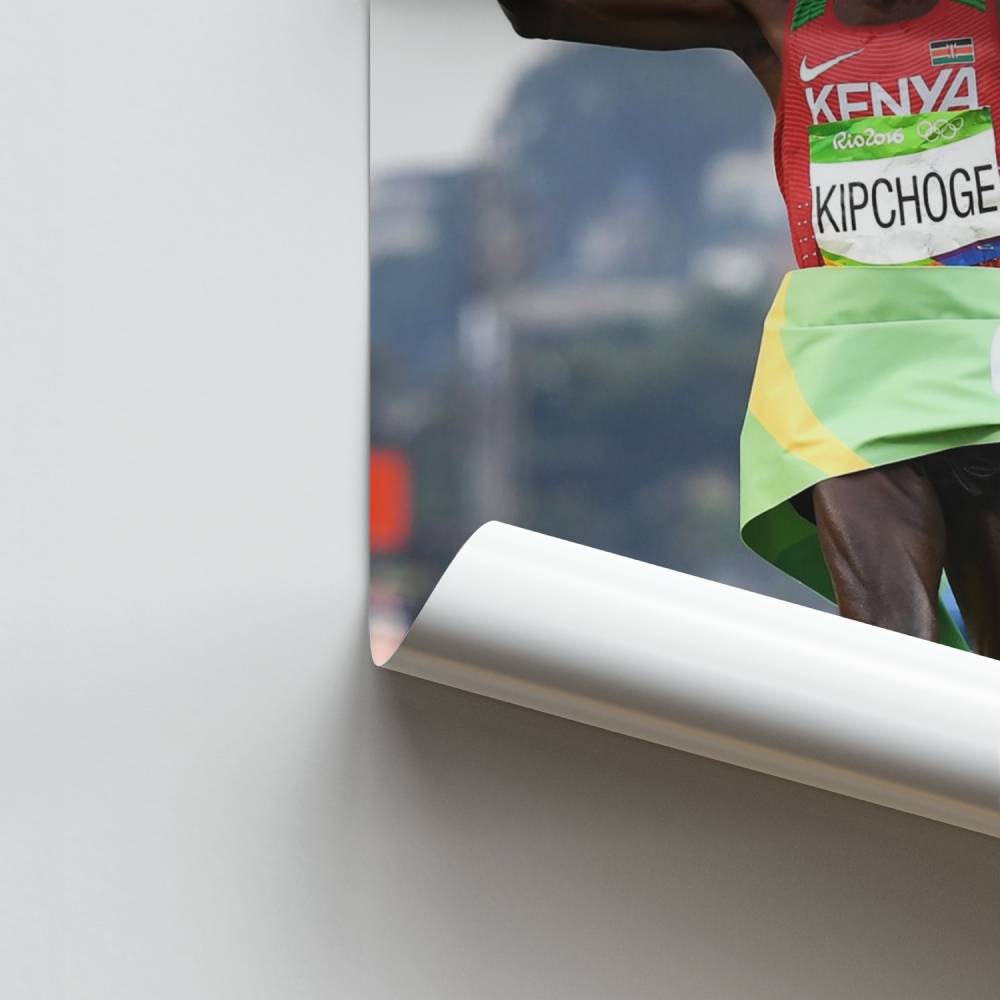 Poster Eliud Kipchoge-race