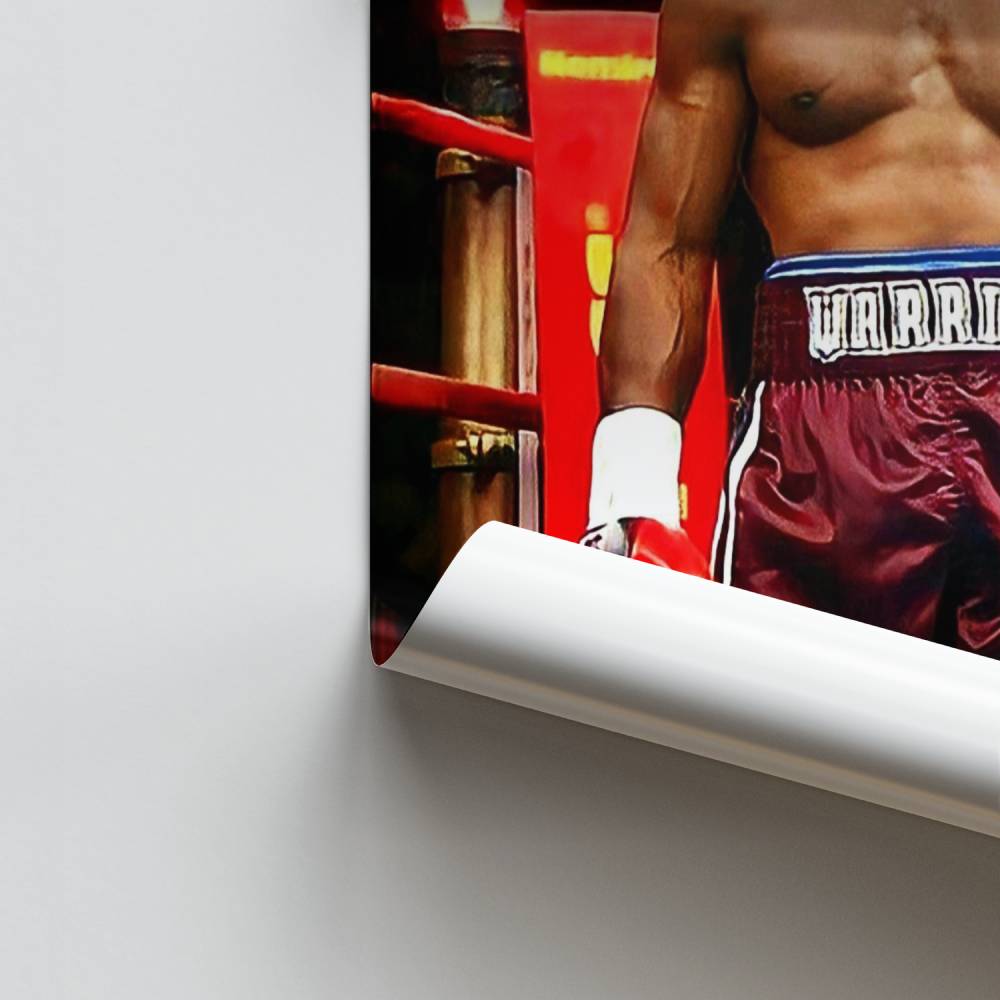 Poster Evender Holyfield-ring