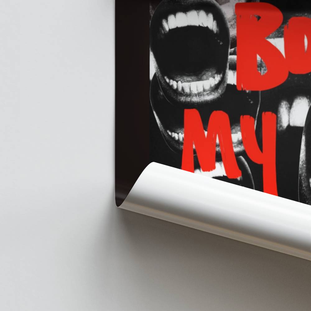 Poster Mijn lichaam, mijn keuze