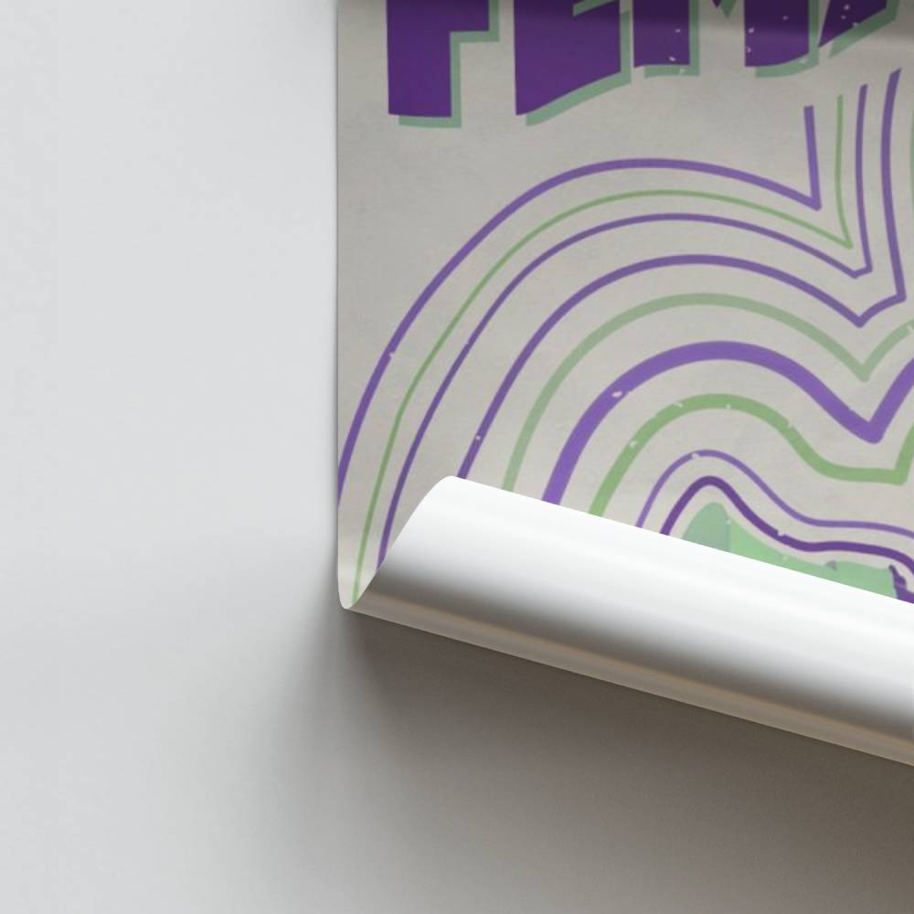 Poster Vrouwelijke toekomst