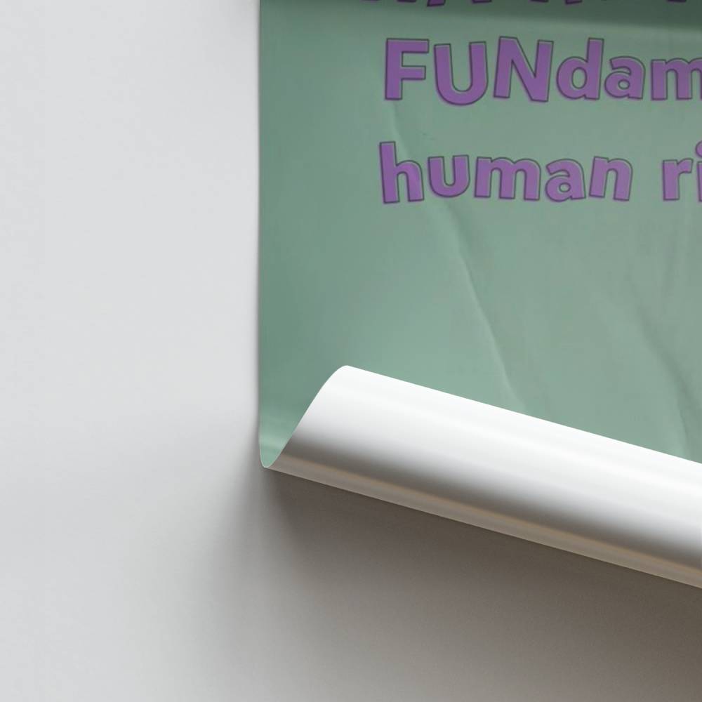 Affiche Vrouwenrechten