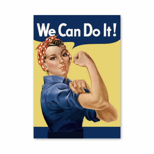 Poster We can do it
