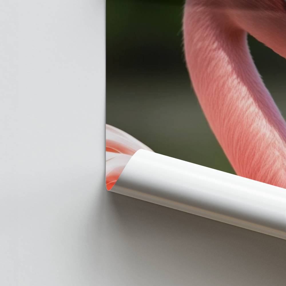 Flamingo barstte poster