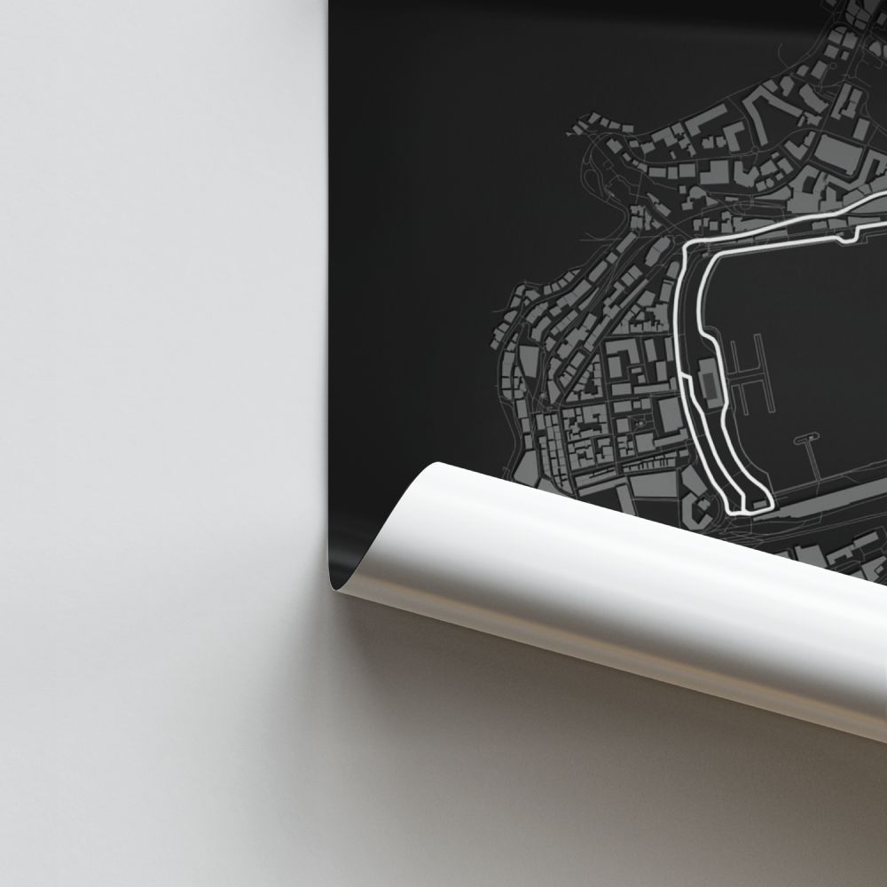 Poster Circuit Monaco