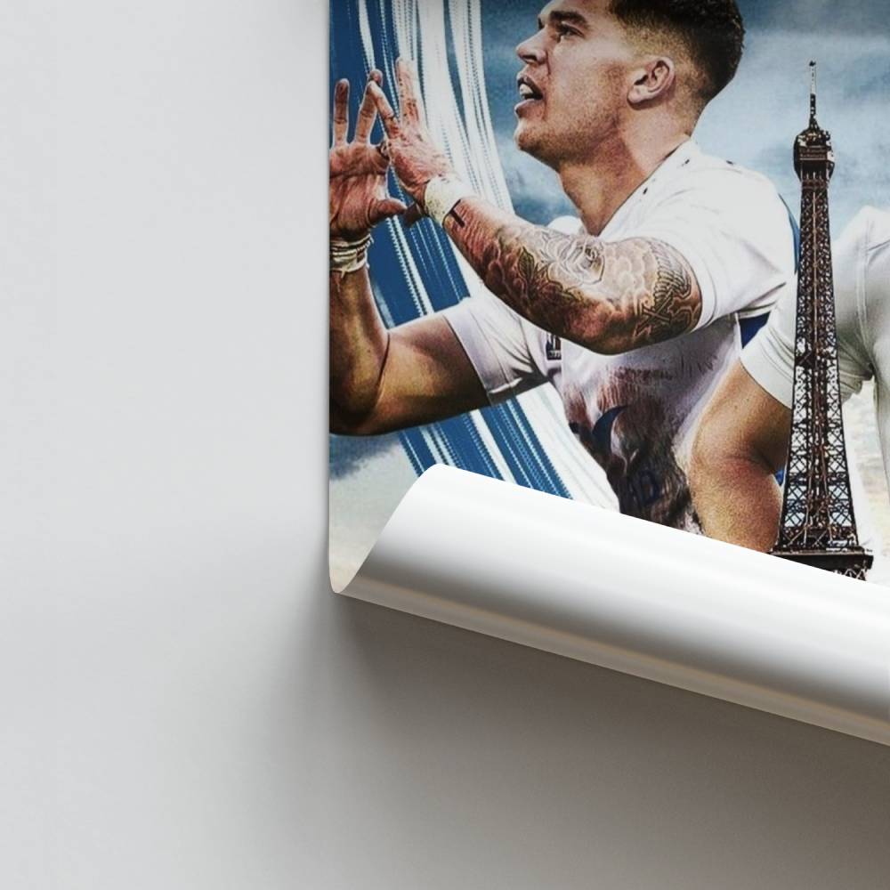 Posterduel in het Stade de France