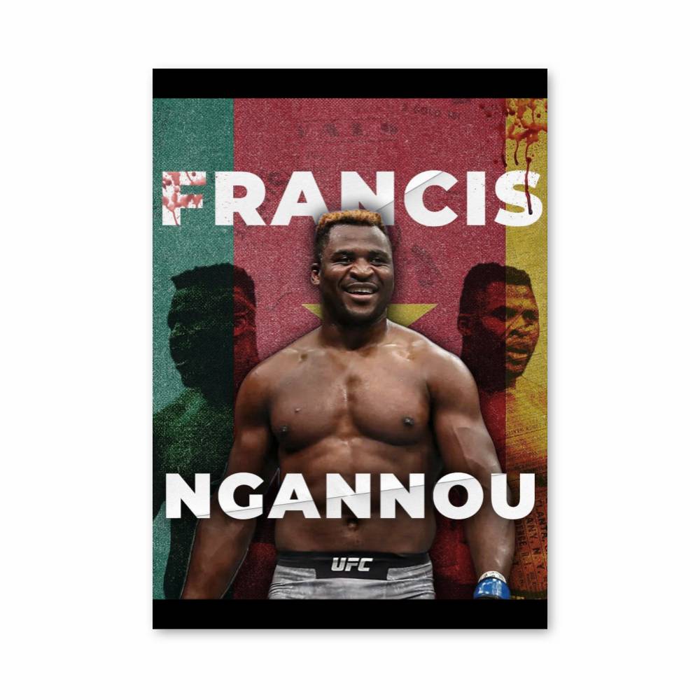 Poster Puissance Ngannou