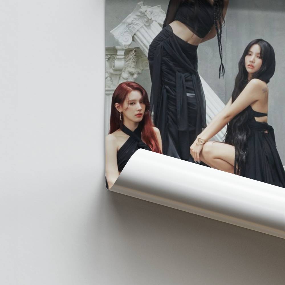 Donkere elegantie poster