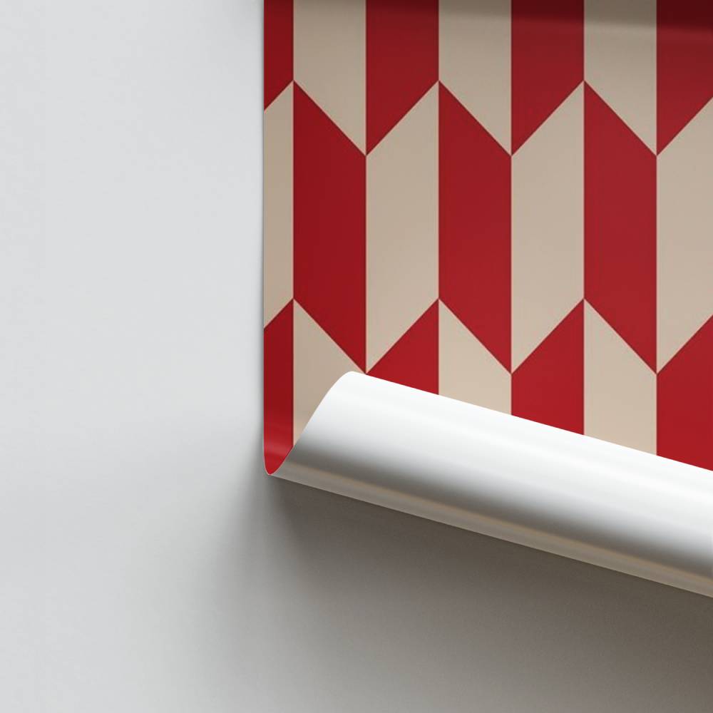 Geometrische illusie-poster