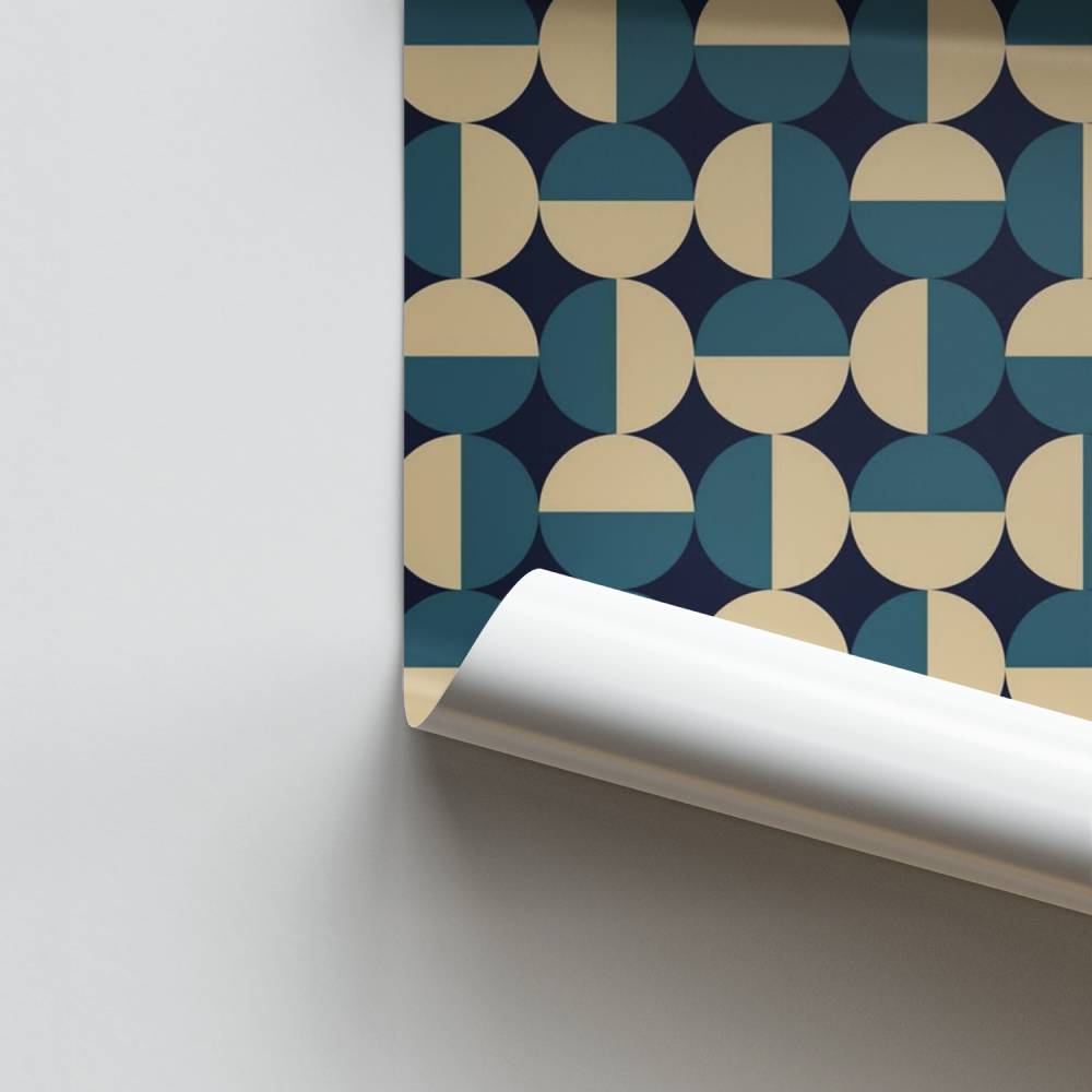 Geometrische Eclipse-poster