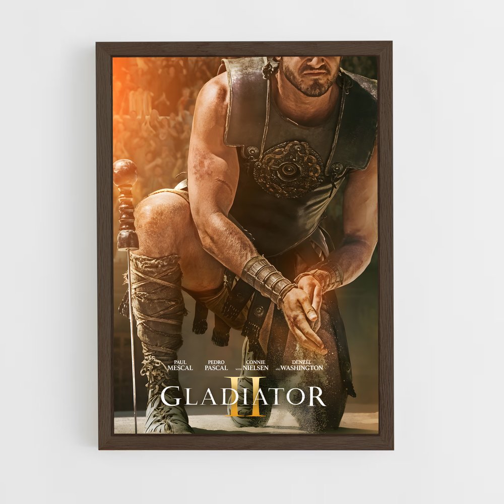 gladiator-3 cadre Bois foncé
