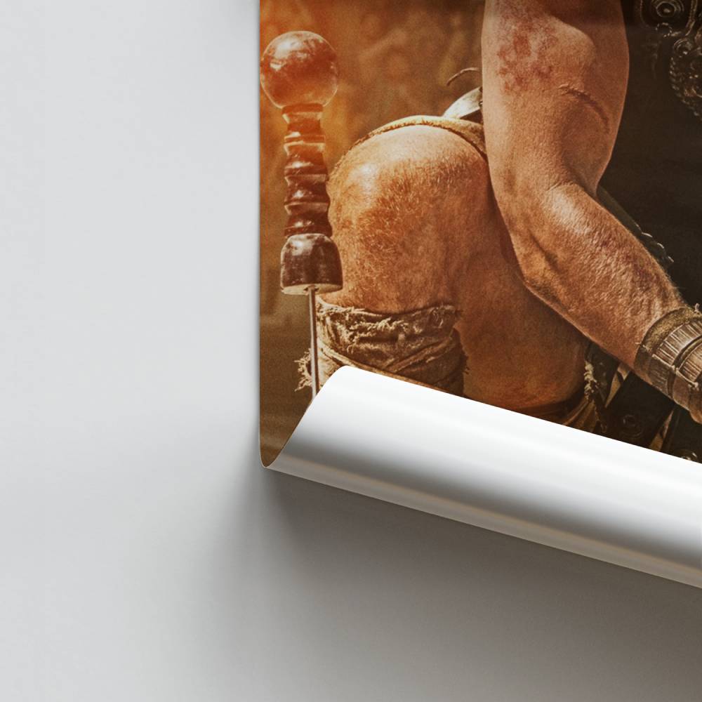 Moedige Gladiator-poster