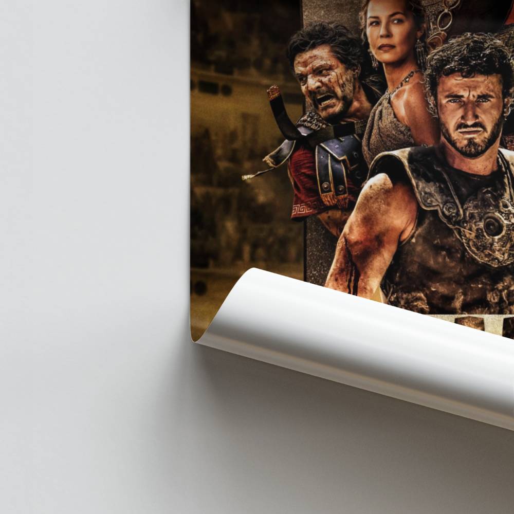 Krijger epische poster