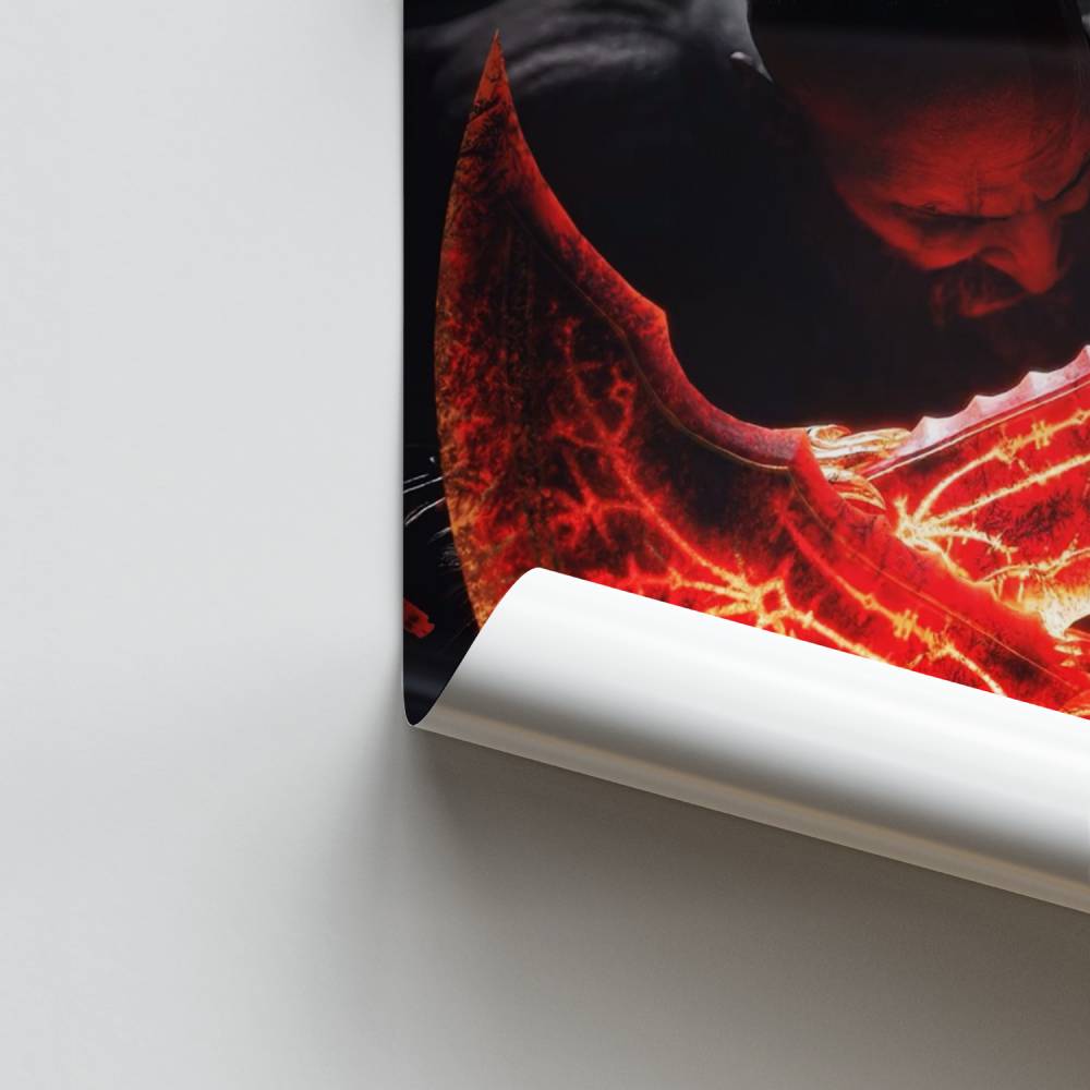 Poster God van de oorlogswoede