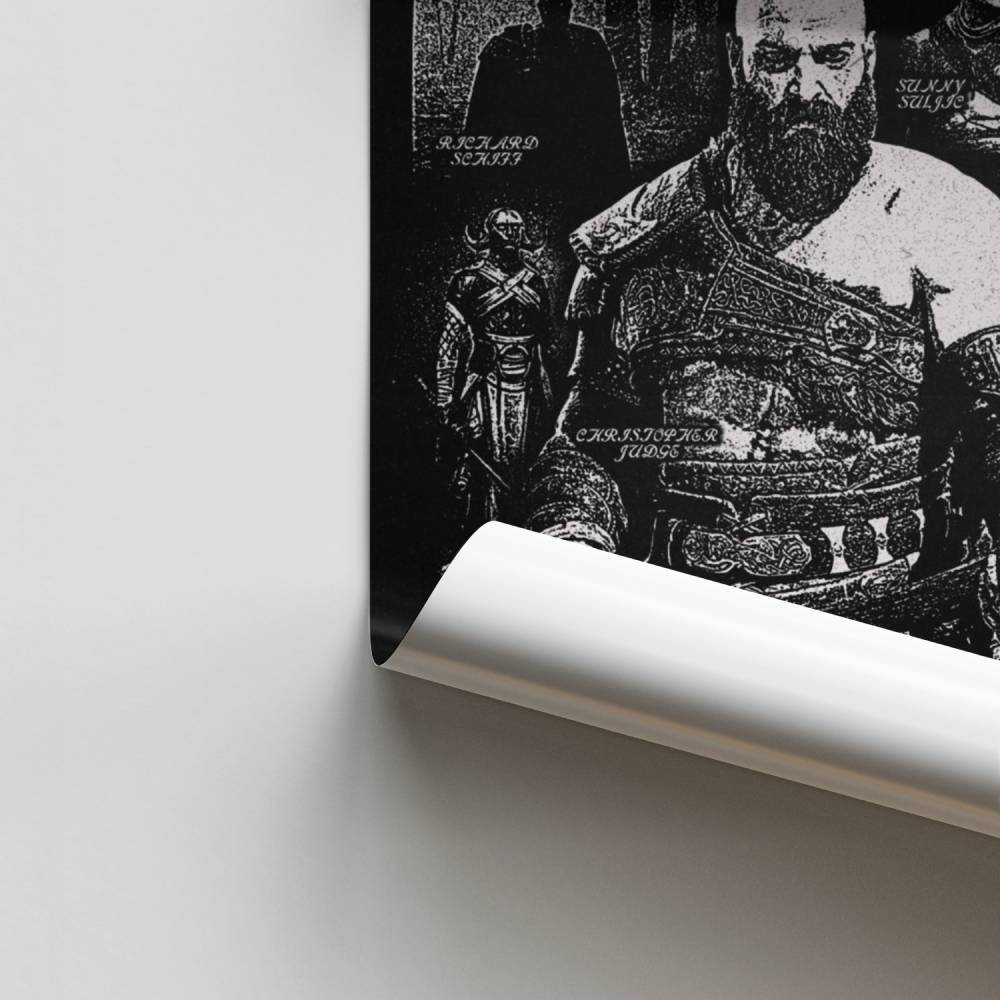 Poster God of War Noords Avontuur