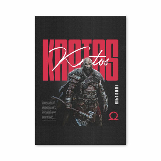 Poster Kratos Légendaire