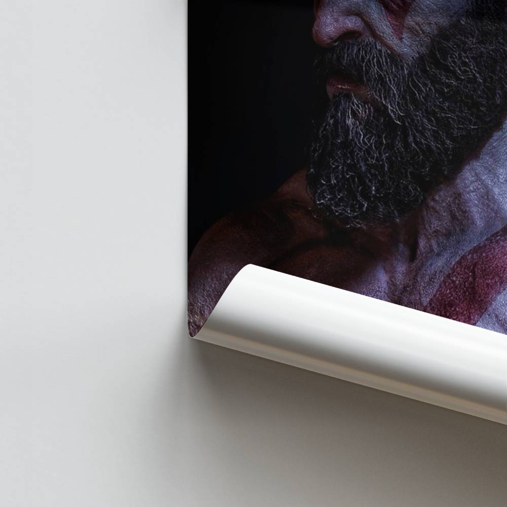 Goddelijke krijgerposter