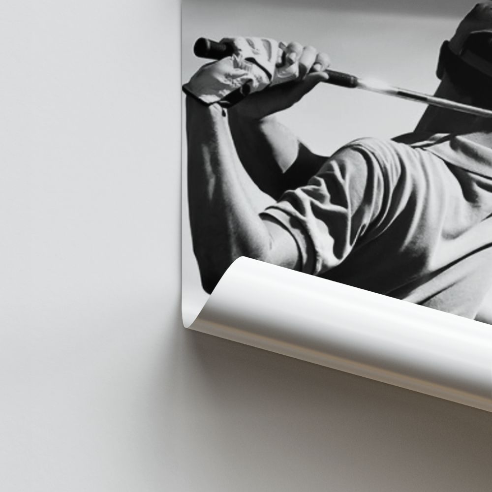 Tiger Woods schreeuwposter