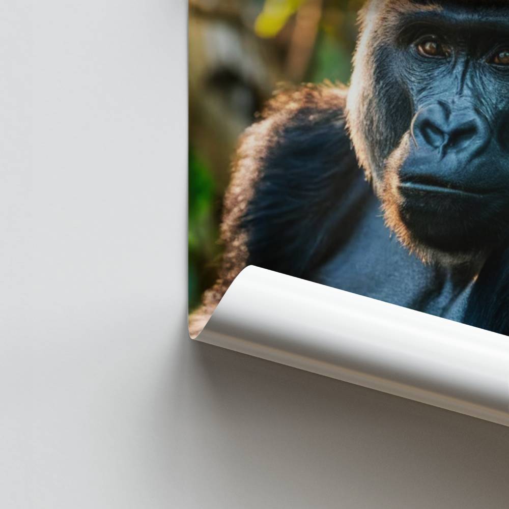 Affiche Majestueuze Gorilla