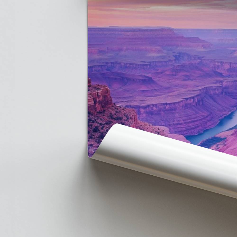 Poster Crépuscule du Canyon