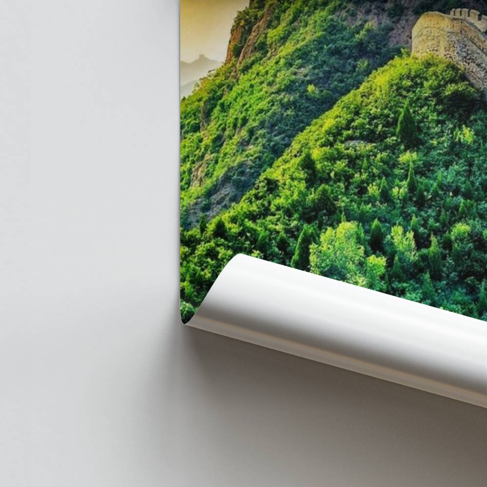 Poster Muraille de Chine Émeraude